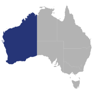 Map of Western Australia
